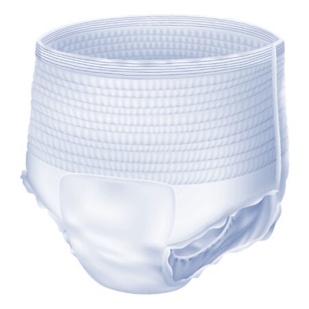 Pull Ups/ Underwear White Unisex Adult Absorbent , Large 100/Cs Attends