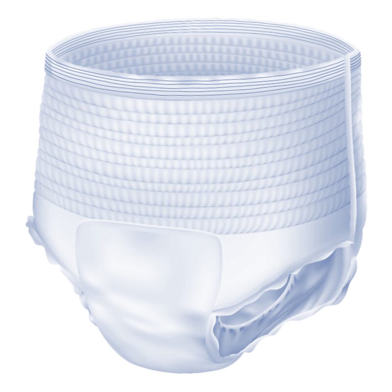 Pull Ups/ Underwear White Unisex Adult Absorbent , Large 100/Cs Attends