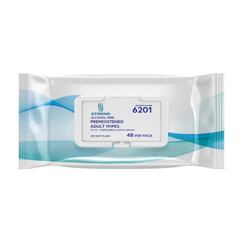 Wipes 8"x12" - Soft Pack - 48 Count