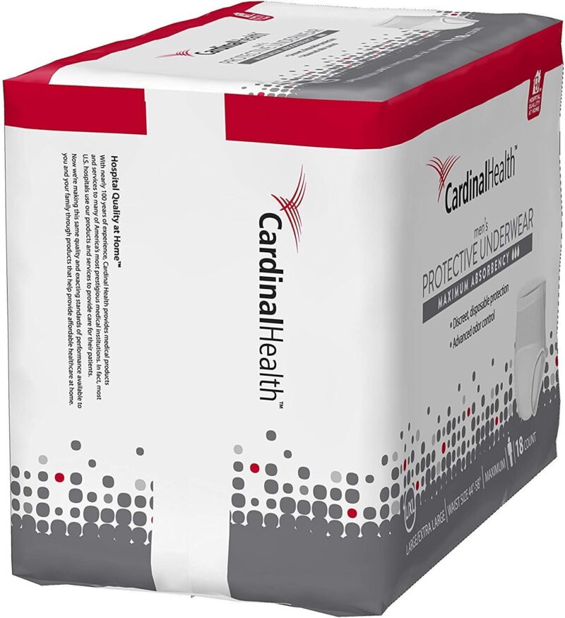 Pull Ups/ Underwear Men's Protective Large/Extra Large,  Maximum Absorbency Cardinal Health - Image 4