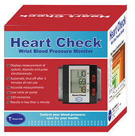Blood Pressure Monitor Wrist Cuff