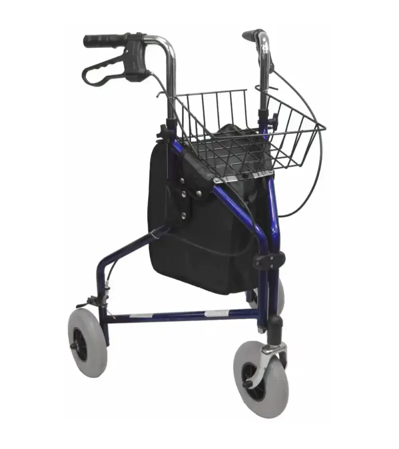 Three wheel Rollator with Bag
