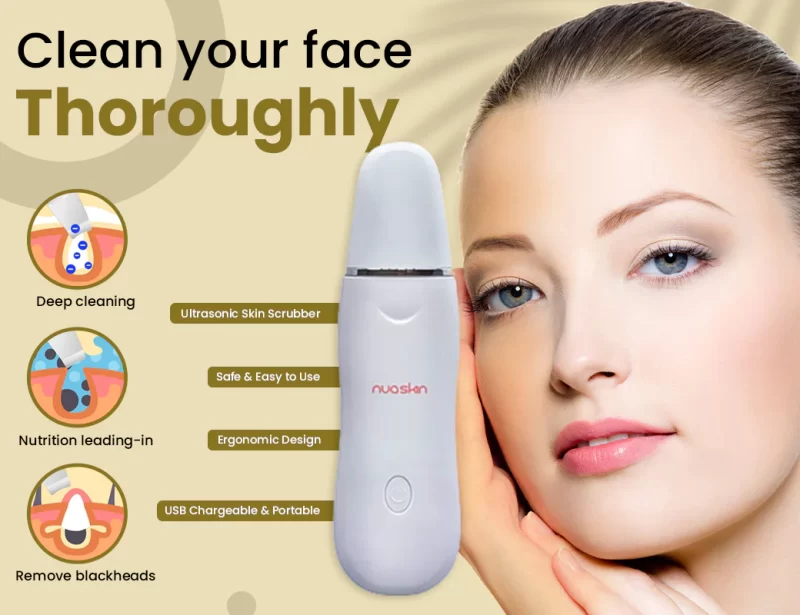 Ultrasonic Facial Scrubber/Scraper & Exfoliating Wand - Image 2