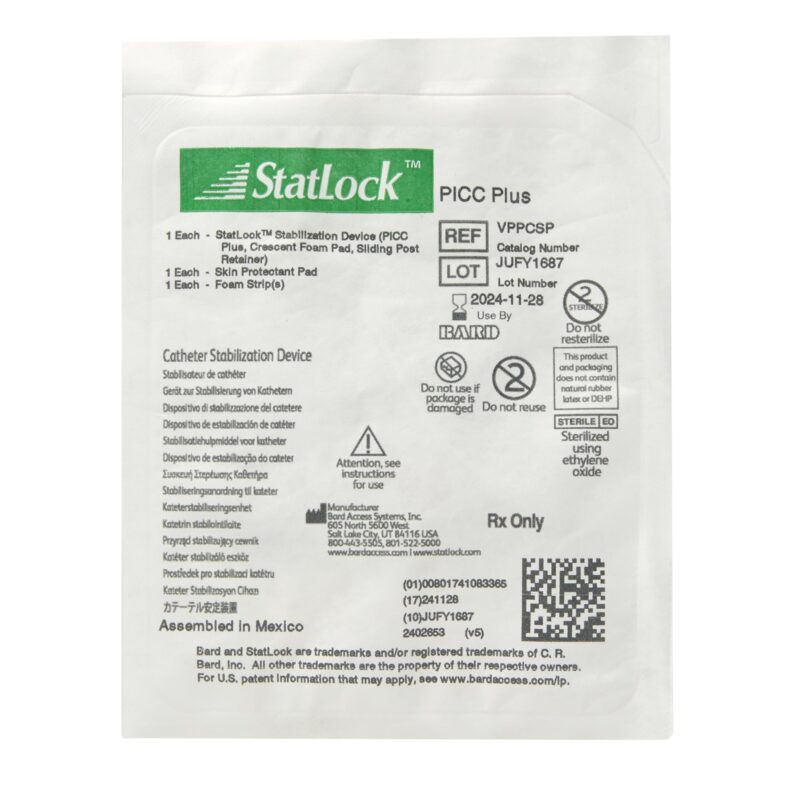 Catheter stabilization device- StatLock Stabilization Devices
