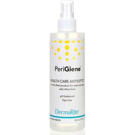 Unscented Perineal Wash Antimicrobial PeriGiene Liquid 8 oz. Pump Bottle