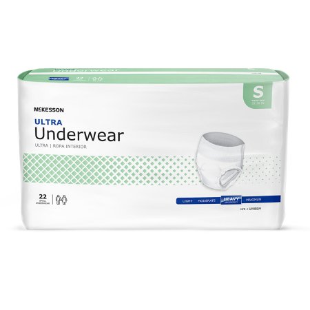 Pull Ups/ Underwear Unisex Adult Incontinence Ultra Pull On with Tear Away Seams Heavy Absorbency McKesson